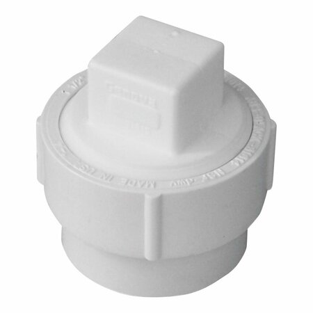 GENOVA PRODUCTS K169400 CLEANOU 4IN W/PLUG DWV PVC 00105X 1200HA